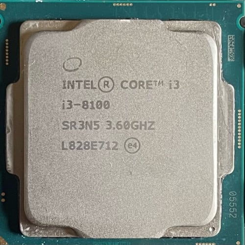 CPU Intel Core i3-8100
