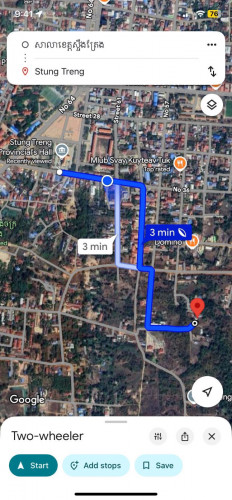 ដីលក់បន្ទាន់ ខាងខេត្តស្ទឹងត្រែង