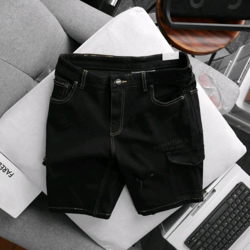 ខោខាប៊យជើងខ្លី លើជង្គង់ ហោប៉ៅ6 essential  ពណ៌ដូចរូបចង្កេះ 29-30-31-36