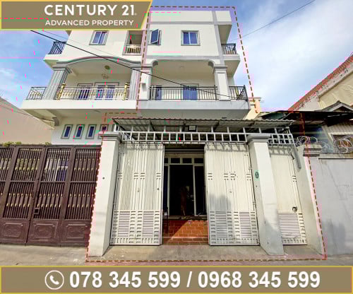🏠ផ្ទះល្វែង ជិតរង្វង់មូលទួលគោកចាស់ ត្រូវការលក់បន្ទាន់ខ្លាំង