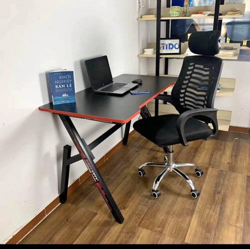 Gaming desk set with office chair