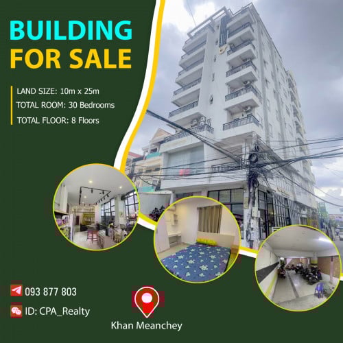 អាគារលក់មានចំណូលស្រាប់នៅខណ្ឌមានជ័យ