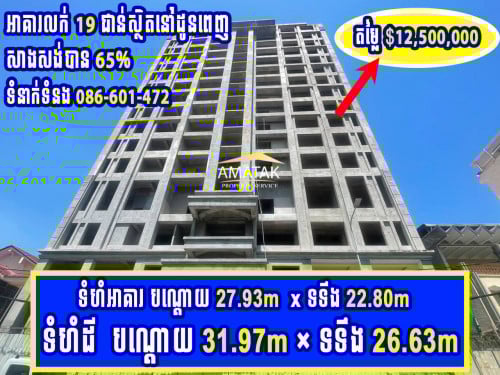 អគារលក់នៅដូនពេញ/ BUILDING FOR SALE