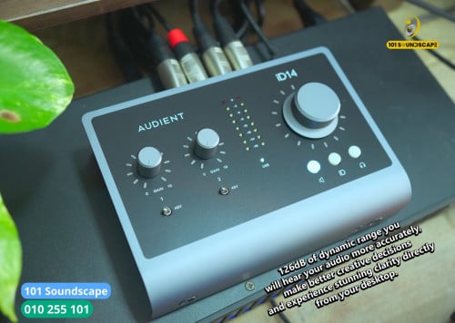 Audient iD14 MK2 USB Type-C Audio Interface (10x6)