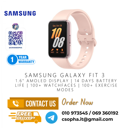 SAMSUNG Galaxy FIT 3 1.6" AMOLED Display