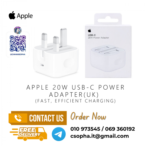 Apple 20W USB-C Power Adapter (UK)