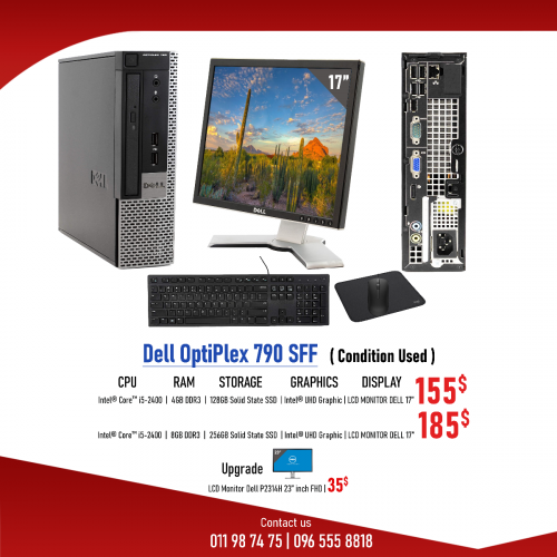 Dell Optiplex 790 SFF Used