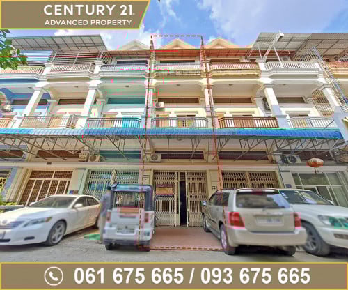  ផ្ទះល្វែង នៅជិតផ្សារដីហ៊ុយ និងជិតសាលាបឋមសិក្សាភ្នំពេញថ្មី ត្រូវការលក់បន្ទាន់ខ្លាំង