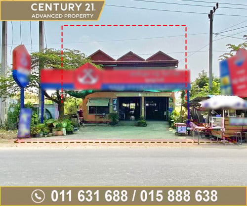 🏘 ផ្ទះ សម្រាប់ជួល នៅលើផ្លូវថៃហ្គឺ​ សង្កាត់ព្រែកឯង  ខណ្ឌច្បារអំពៅ