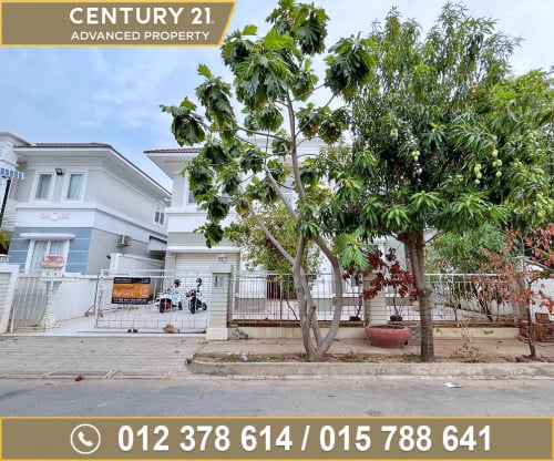 🏠 វីឡាទោល (Villa) ក្នុងបុរី ហ្រេ្គនភ្នំពេញ (សែនសុខ) ត្រូវការលក់បន្ទាន់ខ្លាំង