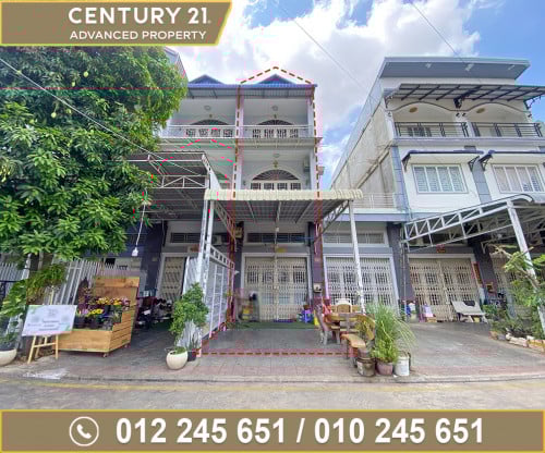 🏘 ផ្ទះល្វែង ក្នុងបុរី ពិភពថ្មីចំការដូង1 ត្រូវការលក់បន្ទាន់ខ្លាំង ​