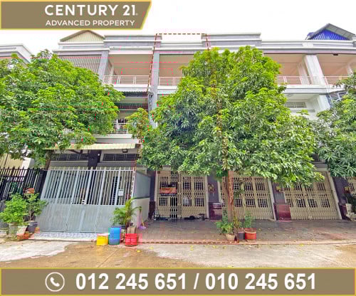 🏘 ផ្ទះល្វែង ក្នុងបុរី ពិភពថ្មីចំការដូង1 ត្រូវការលក់បន្ទាន់ខ្លាំង