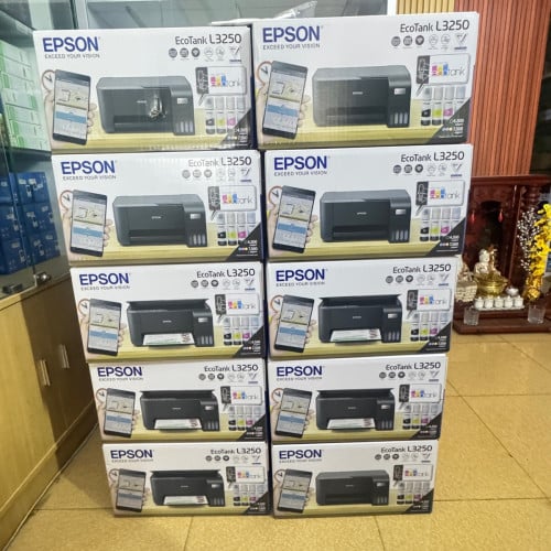 Epson Printer Ecotank L3250 Color A4 Print , Scan , Copy , WiFi (Ink003)