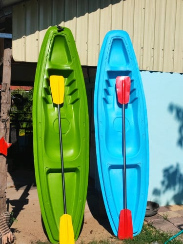 Instock កាយ៉ាក់ ជិះ ១នាក់ kayak and boat for sell បញ្ចុះតម្លៃពិសេស