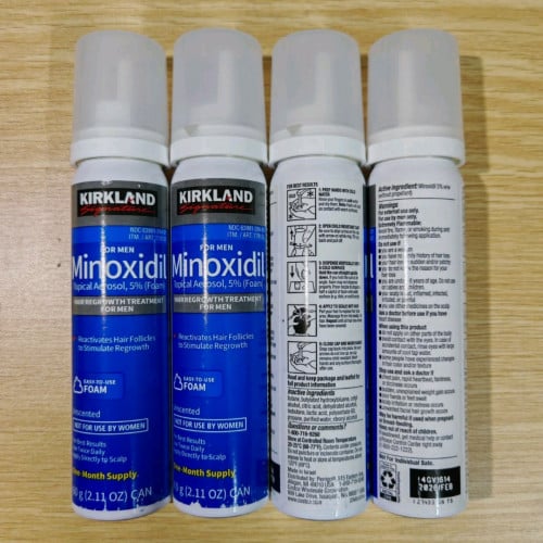 Minoxidil foam 5% brand Kirkland