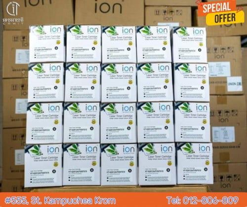 Toner ION គ្រប់លេខ