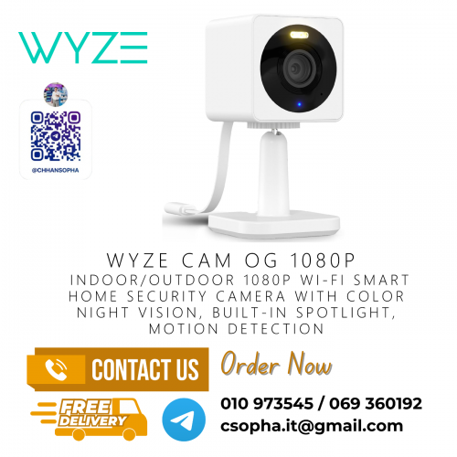 Wyze Cam OG Indoor/Outdoor 1080p