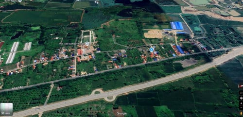 ដីជាប់ក្រវ៉ាត់ក្រុង3 ជិតផ្លូវជាតិលេខ1ជិតរោងចក្រស្រាបៀរ ដីចំការមានដើមស្វាយ