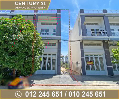 🏘 ផ្ទះល្វែង (ខាង​) ក្នុងបុរី ពិភពថ្មីចំការដូង3 ត្រូវការលក់បន្ទាន់ខ្លាំង