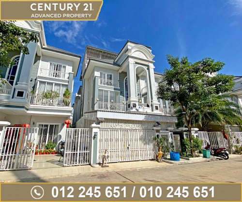 🏘 វីឡាភ្លោះ (Twin) ក្នុងបុរី ឡុងនី4