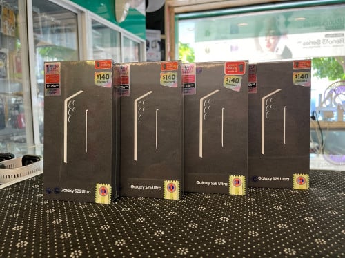 Galaxy S25 Ultra 12G/256GB ថ្មីប្រអប់មានធានា1ឆ្នាំក្រុមហ៊ុនតម្លៃពិសេសជូន