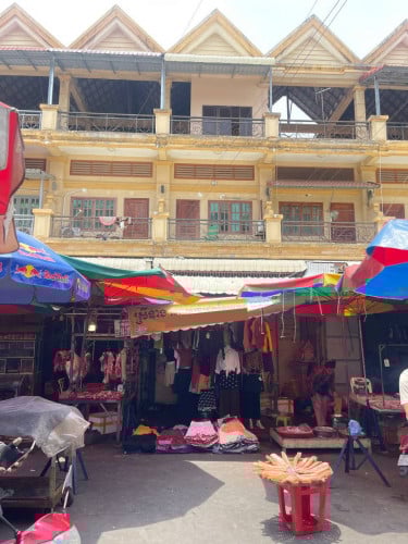 ផ្ទះអាជីវកម្មលក់បន្ទាន់ #នៅក្នុងផ្សារឈូកមាស