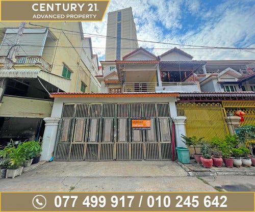 🏘 វីឡាភ្លោះ (Twin) ក្នុងបុរី ប៉េងហួតស្ទឹងមានជ័យចាស់ ត្រូវការលក់បន្ទាន់ខ្លាំង ​