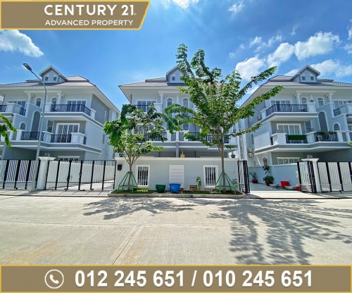 🏘 វីឡាភ្លោះ (Twin) ក្នុងបុរី ភ្នំពេញថ្មី Radiant Park ត្រូវការលក់បន្ទាន់ខ្លាំង