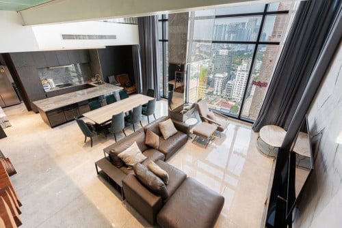 Luxurious Penthouse Duplex for Rent – BKK1, Phnom Penh