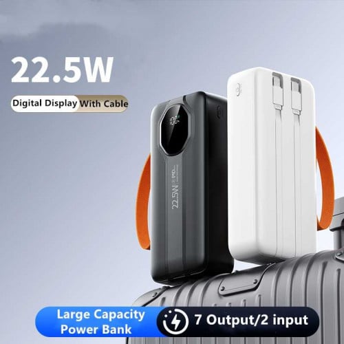 PowerBank 22.5w 2cable 30000mAh :  17$ | 50000mAh 25$