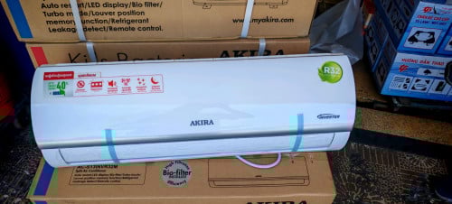 ម៉ាស៊ីន​ត្រជាក់ Akira inverterមាន កំចាត់មេរោគបំបាត់ក្លិន​free តំឡើង​នឹង​ជើងទ្រ​