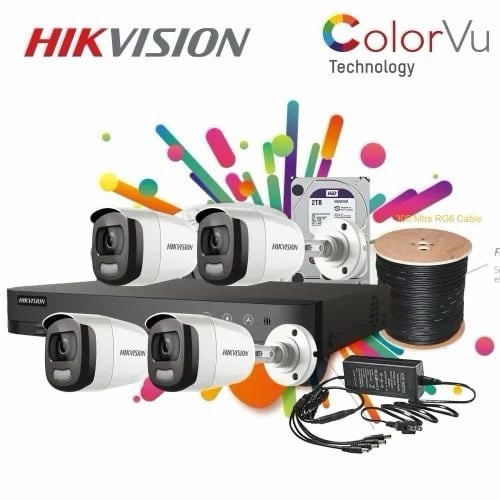 ឆុតថ្មីជាមួយhikvision camera Color 24hច្បាស់ទាំងយប់និងថ្ងៃ 🙏🙏