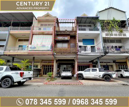 🏠ផ្ទះអាជីវកម្ម នៅទល់មុខផ្សារទួលគោក ត្រូវការលក់បន្ទាន់ខ្លាំង
