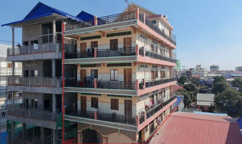 🏢អគារបន្ទប់ជួលលក់បន្ទាន់ ទល់មុខមន្ទីរពេទ្យរុស្សី