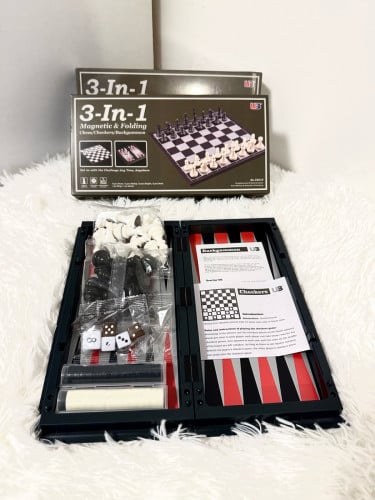 Magnetic Chess/Checkers/Backgammon