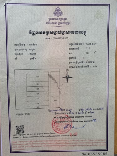 ដីអាជីវកម្ម លក់បន្ទាន់