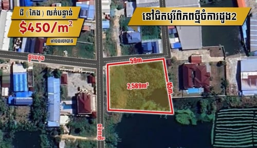 ដីលក់នៅតំបន់កំពុងអភិវឌ្ឍន៍ខ្លាំង