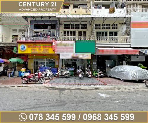 🏠ផ្ទះអាជីវកម្ម ជិតមហាវិថីព្រះមុនីវង្ស និង ផ្សារធំថ្មី ត្រូវការលក់បន្ទាន់ខ្លាំង