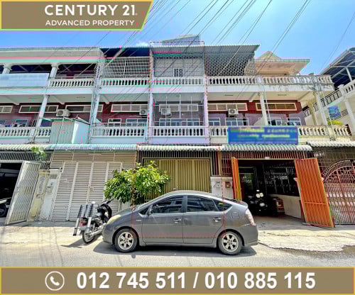 🏠 ផ្ទះល្វែង សម្រាប់ជួល នៅជិតស្ថានទូតចិន