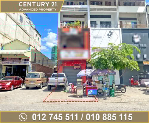 🏠 ផ្ទះអាជីវកម្ម សម្រាប់ជួល នៅលើមហាវិថីសម្តេចមុនីរ៉េត