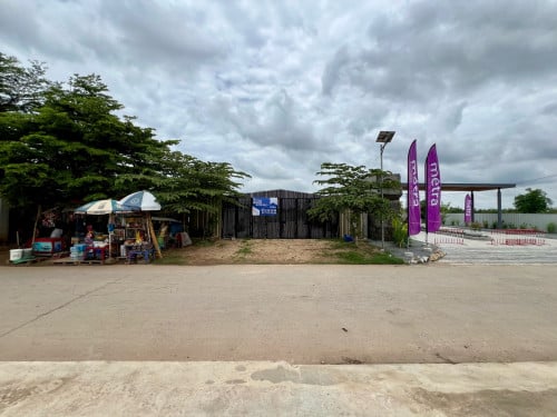 ដីជួលនៅច្បារអំពៅជាប់បុរី ជិតផ្លូវថៃហ្គឺរ (10ម x 39ម) ចរចារបាន