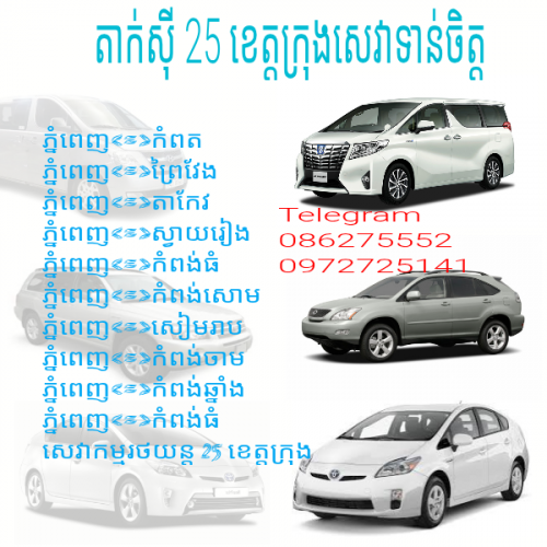 Taxi service Cambodia