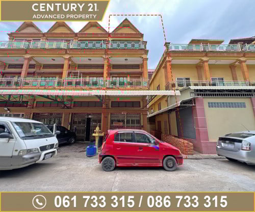  ផ្ទះល្វែង (ខាង) ក្នុងបុរី ពិភពថ្មីត្រពាំងថ្លឹង​​ ផ្លូវវេងស្រេង ត្រូវការលក់បន្ទាន់ខ្លាំង