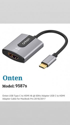 Connector type-C to HDMI សម្រាប់MacBook pro 2017-2018