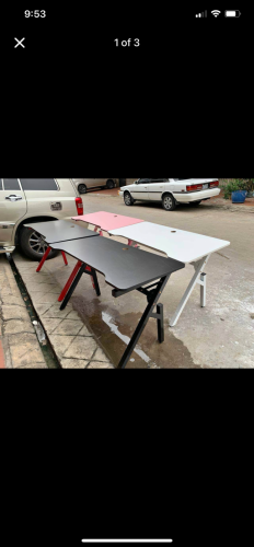 Folding table size 60*120cm Height 75cm