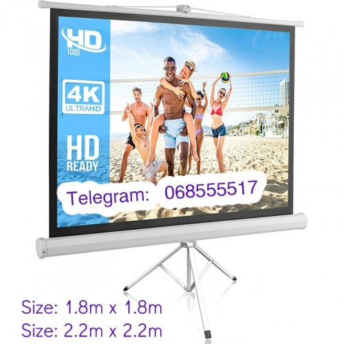 ក្រណាត់ស្លាយ មានជើងទម្រ គុណភាពល្អ 1.8ម , 2.2ម