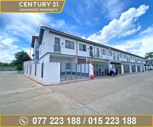 🏘 វីឡាកូនកាត់ (កែង) ក្នុងបុរី ខេស៊ី ​(ព្រែកព្នៅ) ត្រូវការលក់បន្ទាន់ខ្លាំង