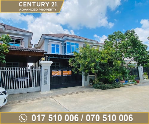 🏘 វីឡាភ្លោះ (Twin) សម្រាប់ជួល ក្នុងបុរី អង្គរភ្នំពេញ2​ ជិតផ្សារទំនើបអុីអន2