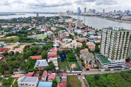 ដី 929 SQM សម្រាប់លក់ - នៅសង្កាត់ជ្រោយចង្វារ📍