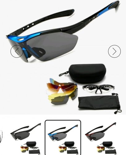 Cycling Glasses Eye Pro with 5 Interchangeable Lenses
